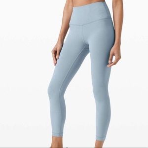 Lululemon Wunder Train 25” Leggings Chambray
